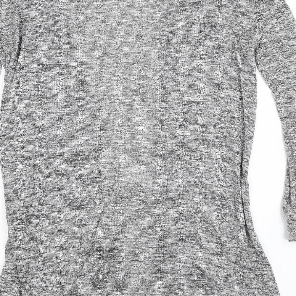 Divided Womens Grey Cardigan Jumper Size XS