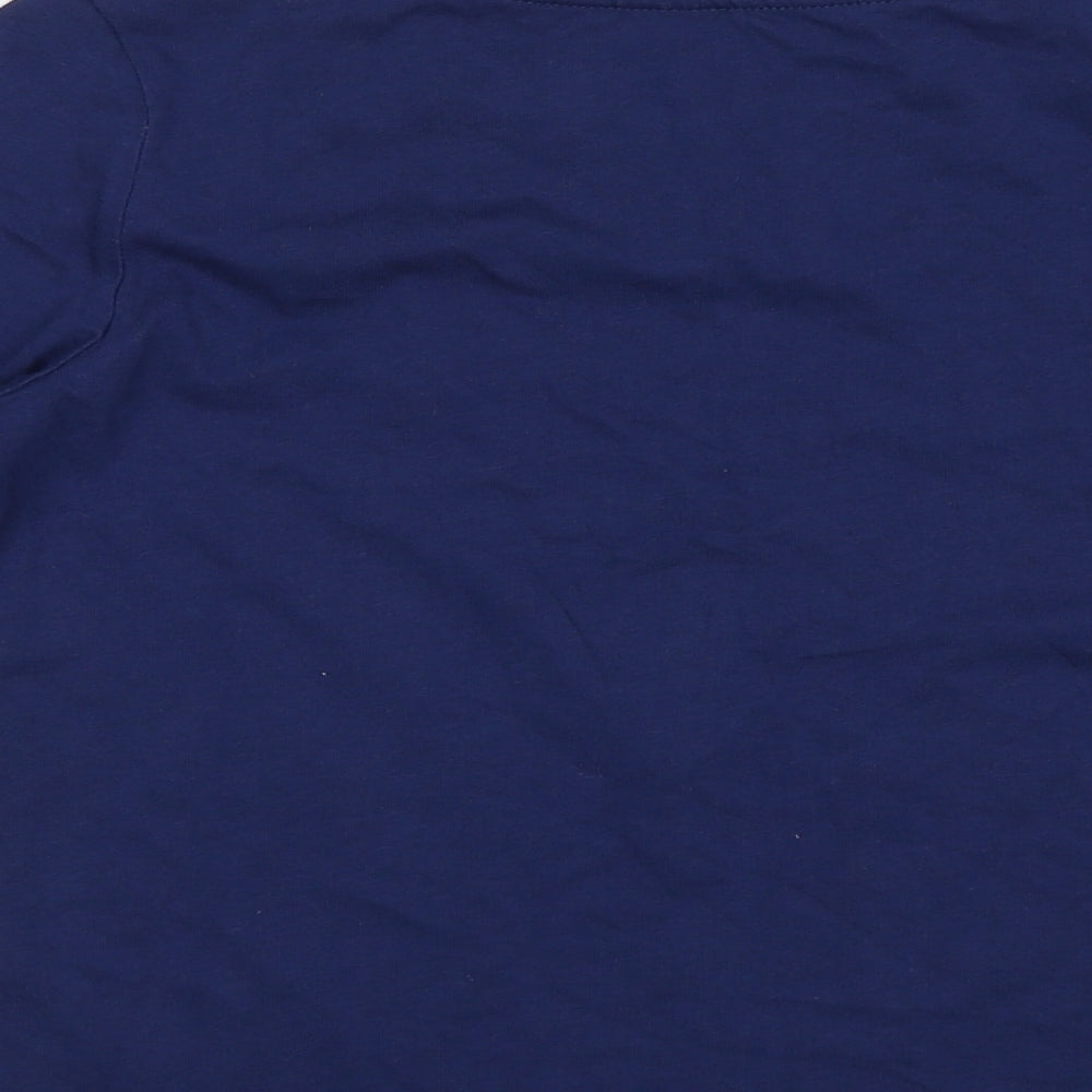 M&Co Girls Blue Jersey T-Shirt Size 7-8 Years - Yes, girls can