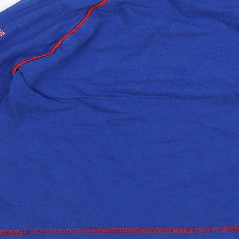 Disney Boys Blue Jersey T-Shirt Size 3-4 Years - Bravest of the brave