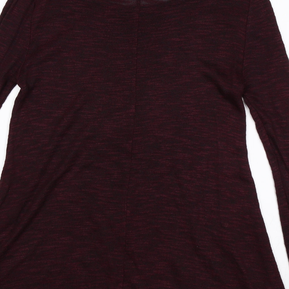 New Look Womens Red Pullover Jumper Size 8