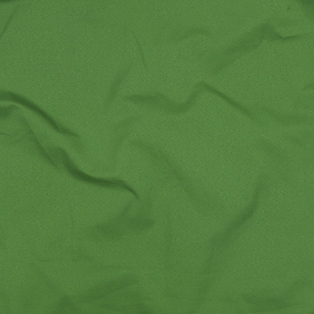 Wardrobe Wizard Womens Green Basic Blouse Size XL