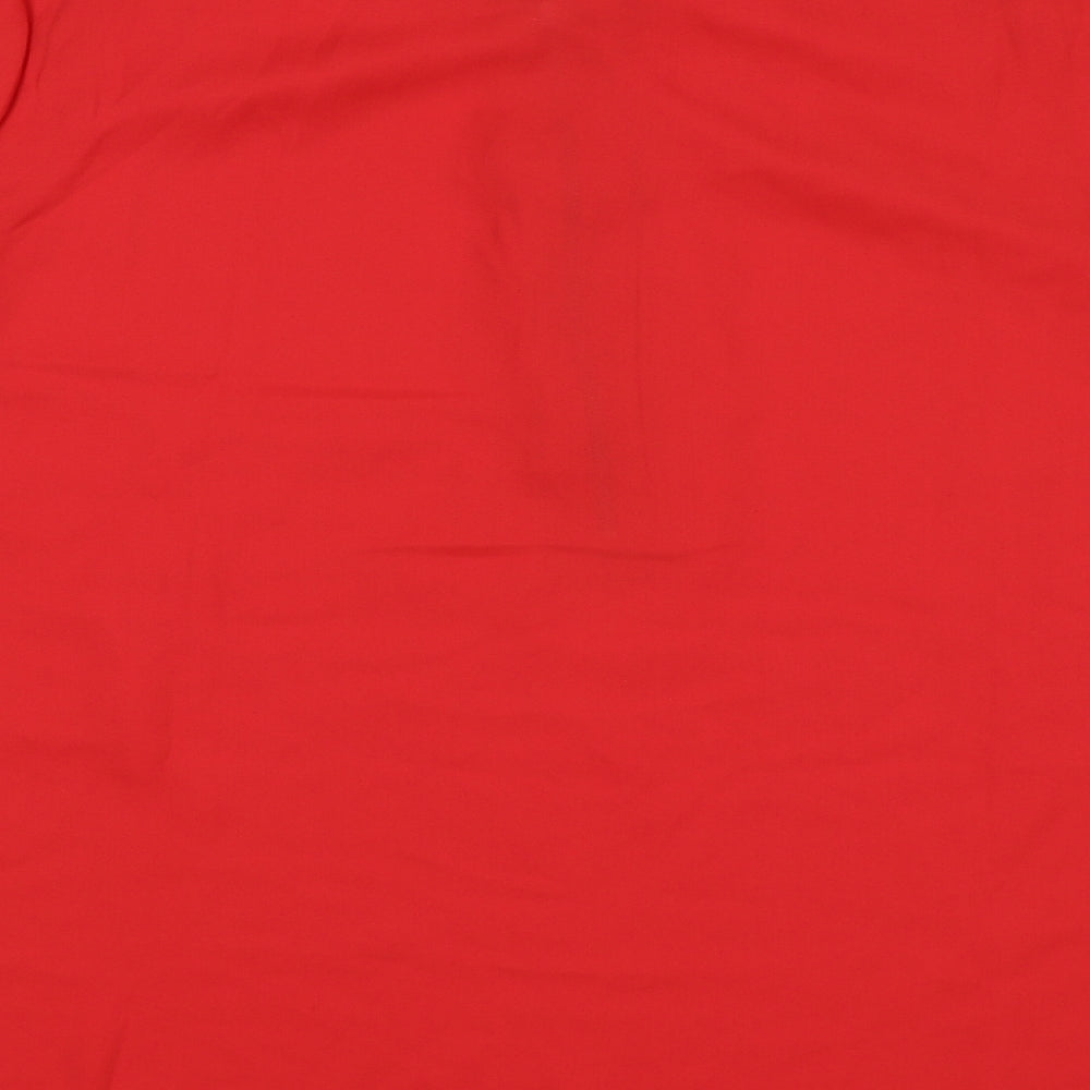 rimark Womens Red Basic Blouse Size 16