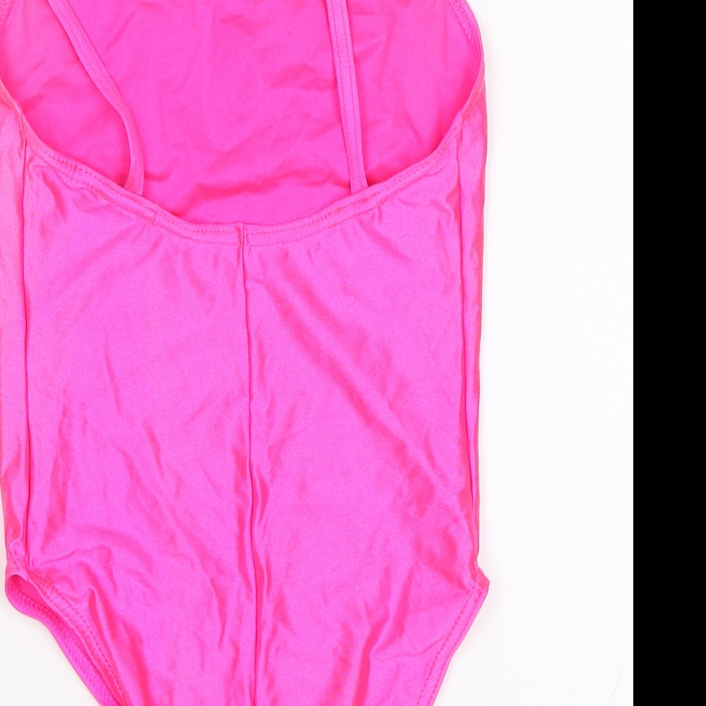 Dance Warehouse Womens Pink Leotard One-Piece Size 2