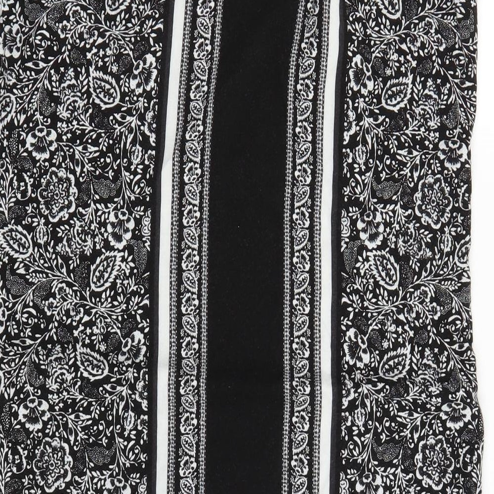 Target Womens Black Floral Pencil Dress Size 14