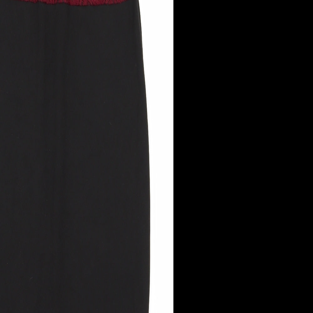instyles Womens Black Ball Gown Size M