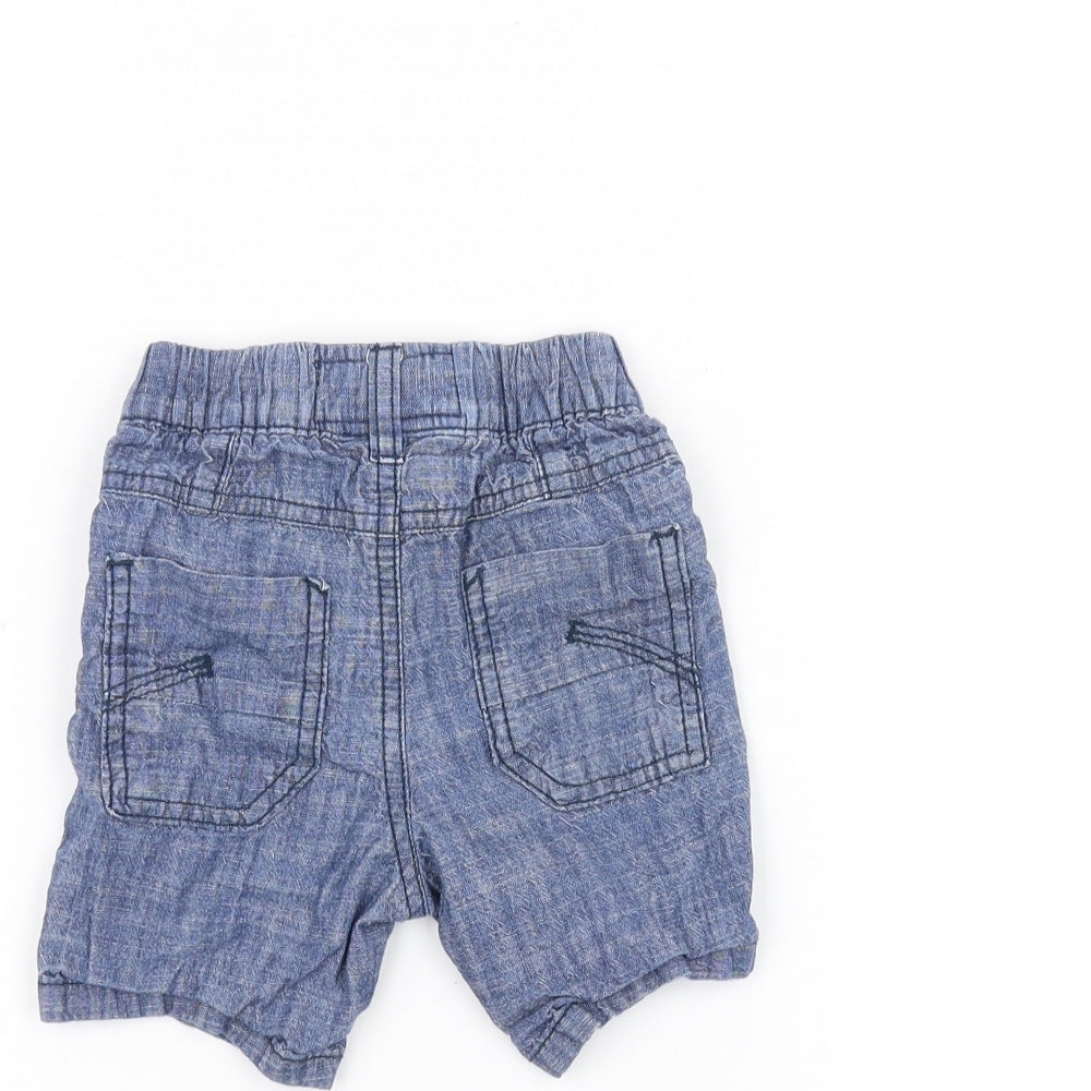 NEXT Baby Blue Cropped Trousers Size 9-12 Months
