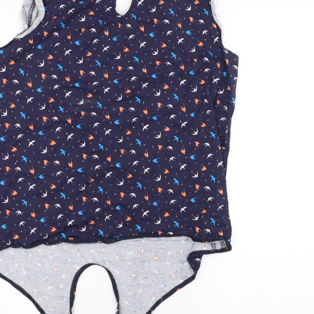 NEXT Womens Blue Basic Tank Size 16