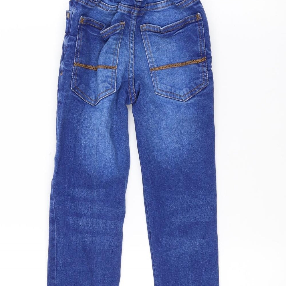 NEXT Girls Blue Denim Skinny Jeans Size 4 Years