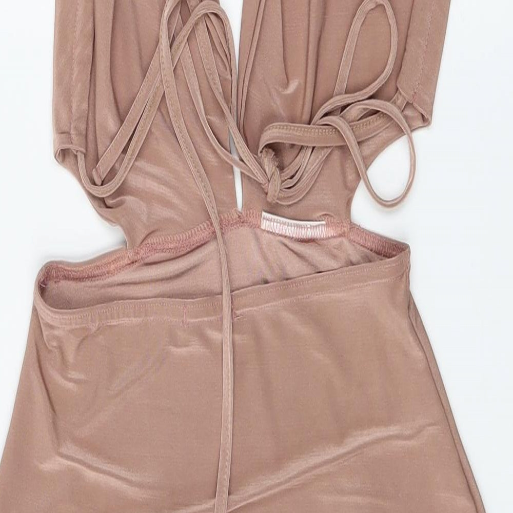 booho Womens Pink Mini Size 6