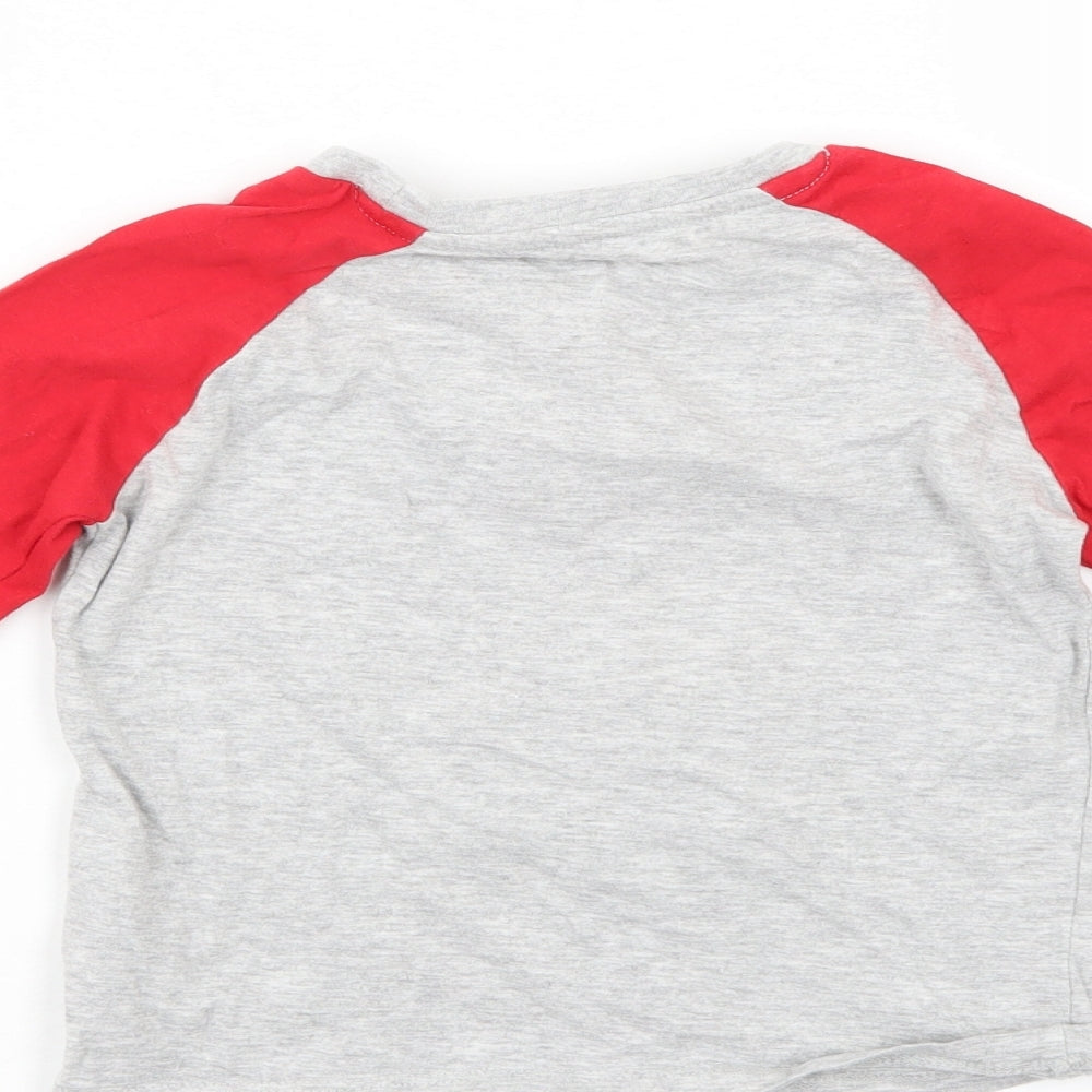PEP & CO Girls Multicoloured Pullover Sweatshirt Size 4-5 Years