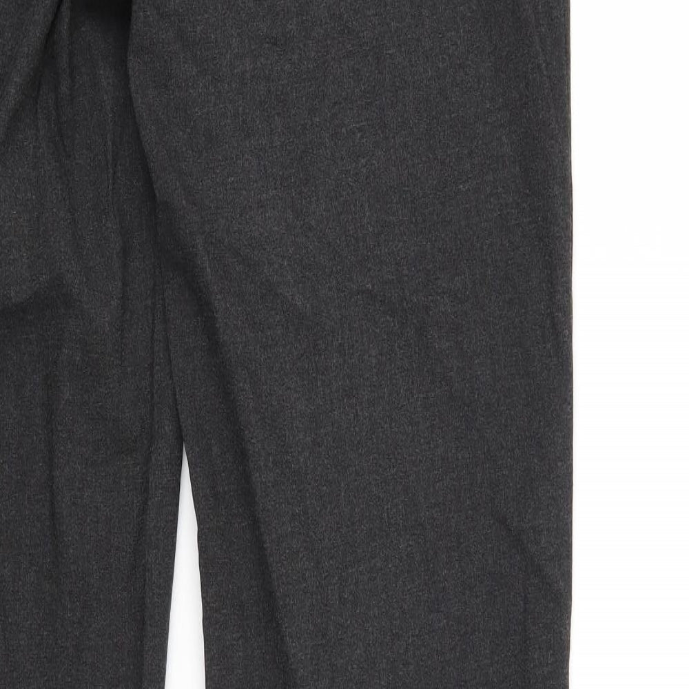 MICHELE Womens Grey Trousers Size 12 L30 in