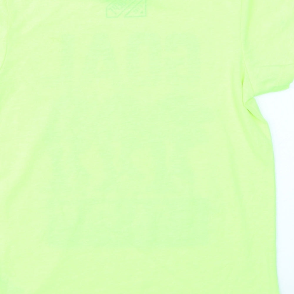 URBN DEPT Boys Yellow Basic T-Shirt Size 6 Years