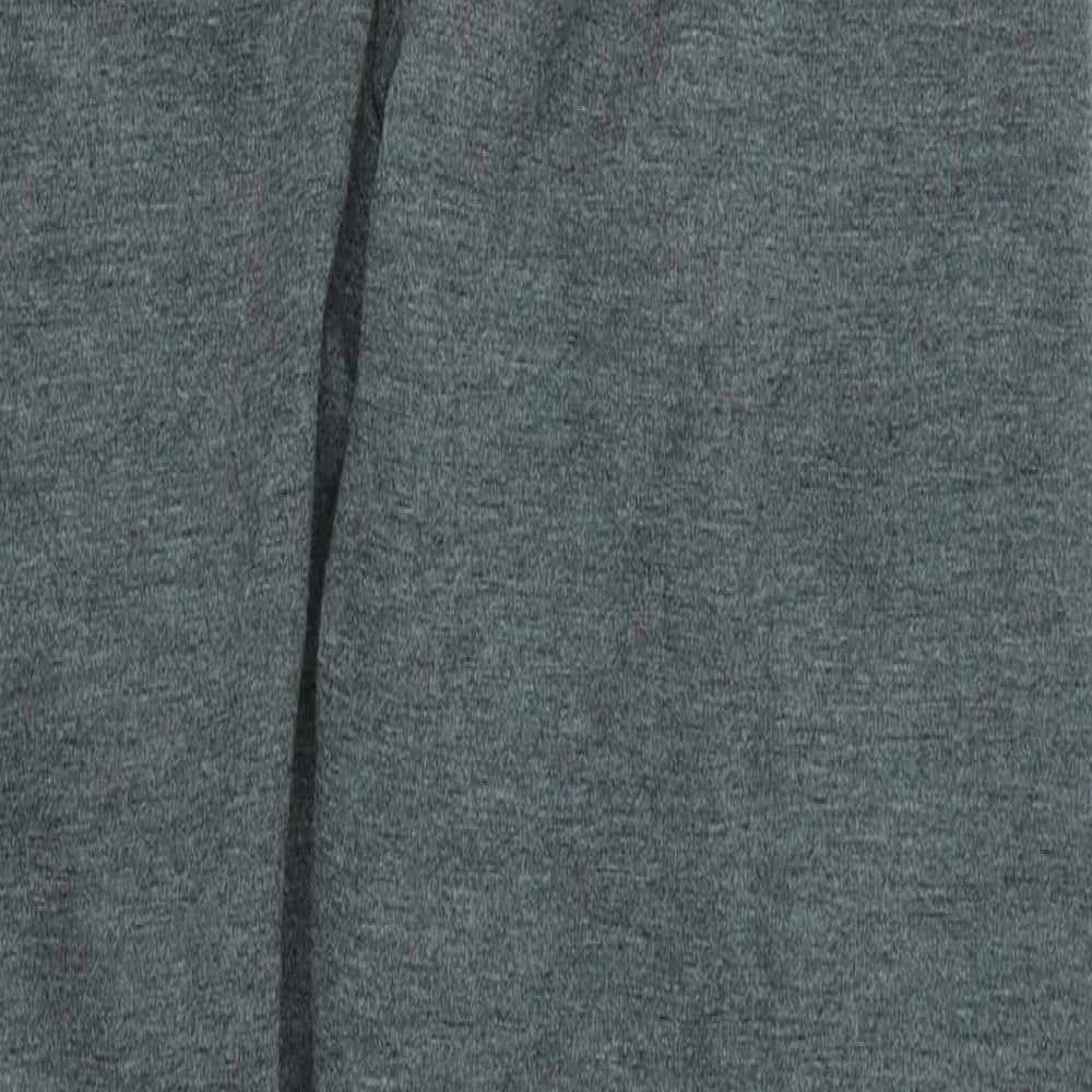 Amber Sun Womens Grey Trousers Size 12 L25 in