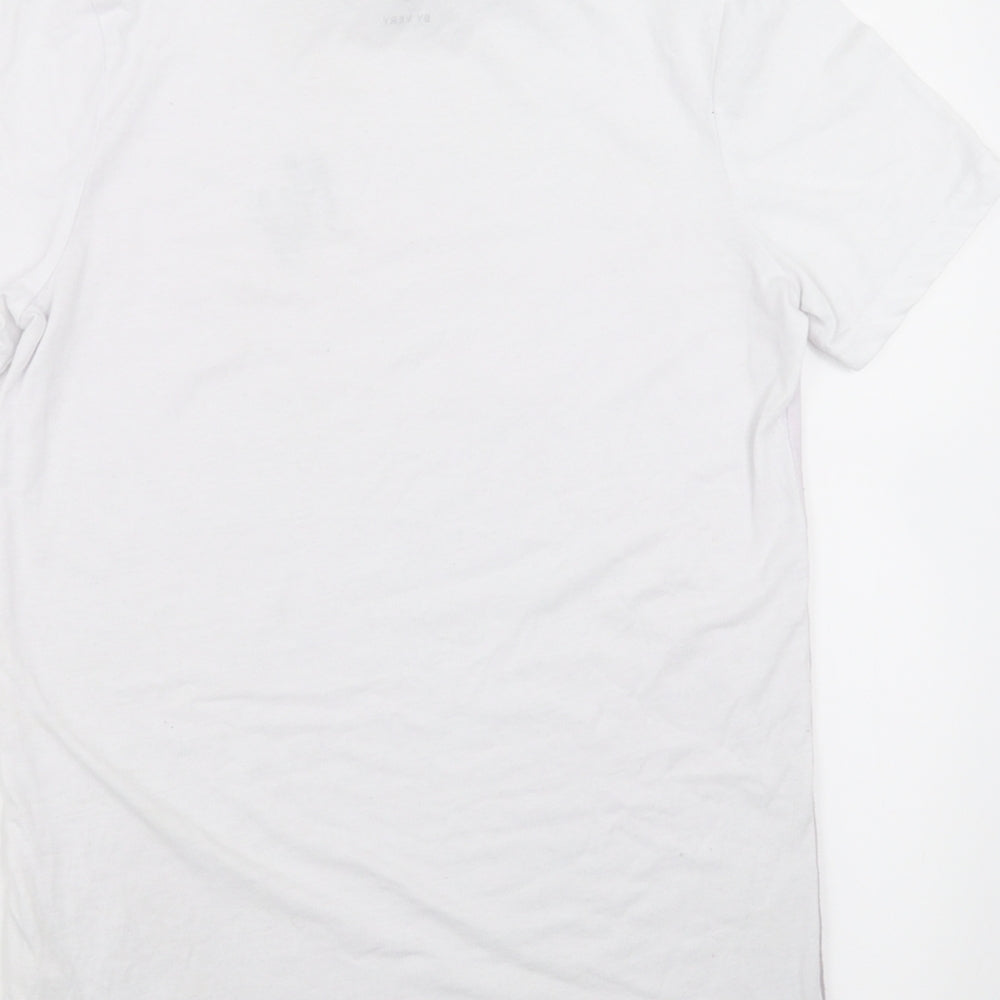 Very Boys White Basic T-Shirt Size 12 Years