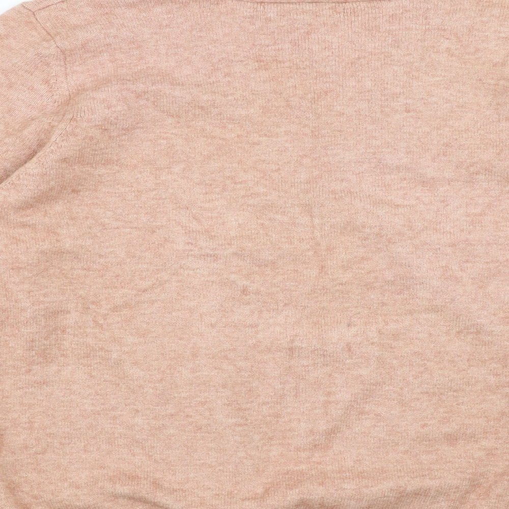 Only Womens Pink Pullover Jumper Size L