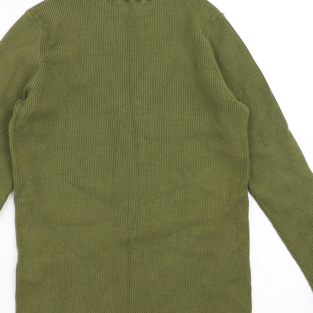 Sainsburys Womens Green Pullover Jumper Size 14