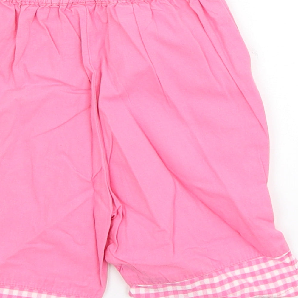 Preworn Baby Pink Capri Trousers Size 6-9 Months
