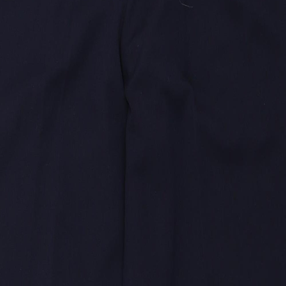 Essentials Womens Blue Dress Pants Trousers Size 16 L28 in