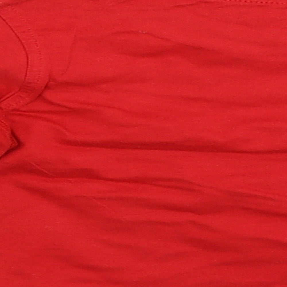 George Baby Red Basic T-Shirt Size 6-9 Months - 0 to noisy in 5 seconds