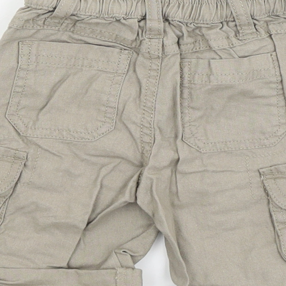 Authentic Authentic baby Baby Brown Cargo Trousers Size 3-6 Months