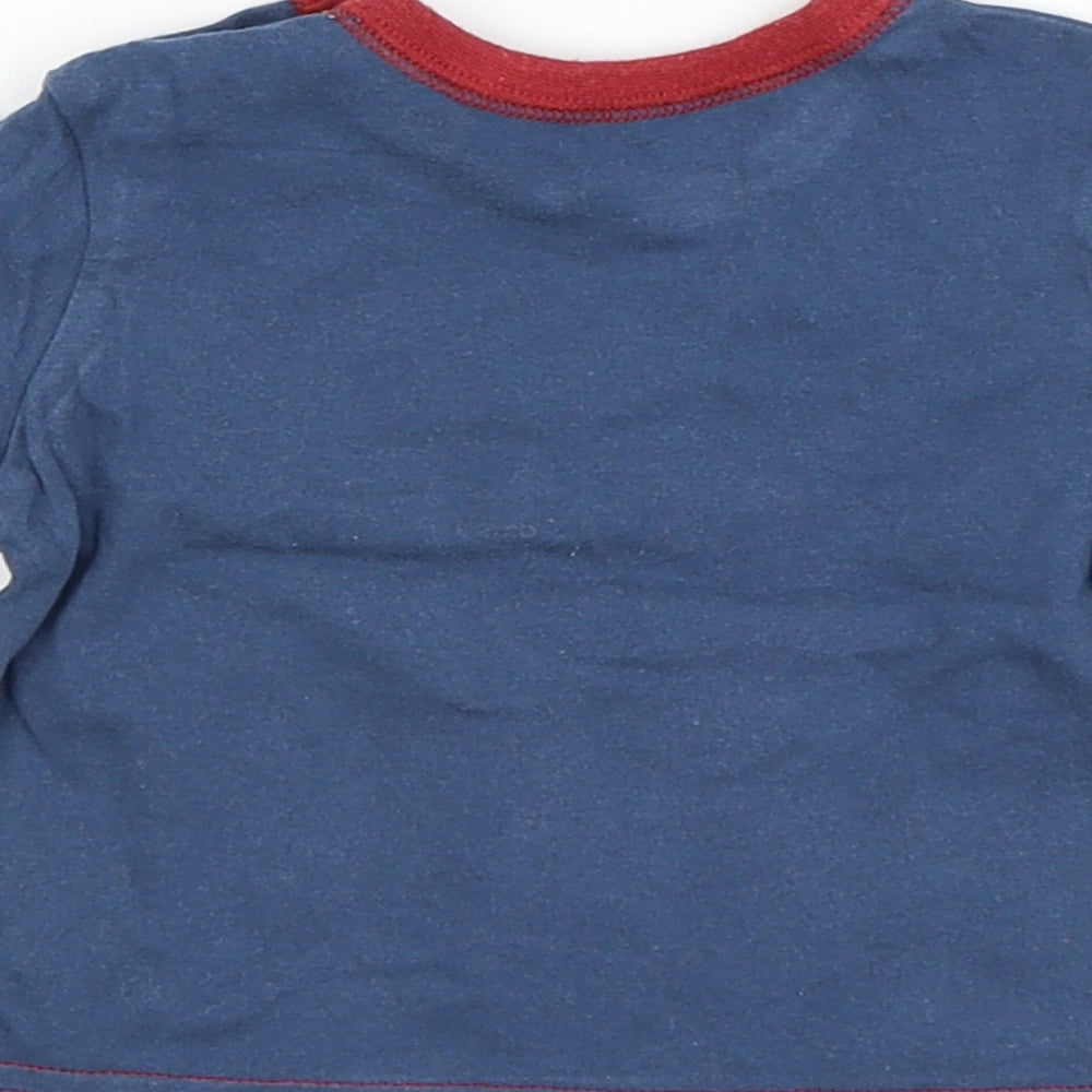 Cherokee Baby Blue Basic T-Shirt Size Newborn - car