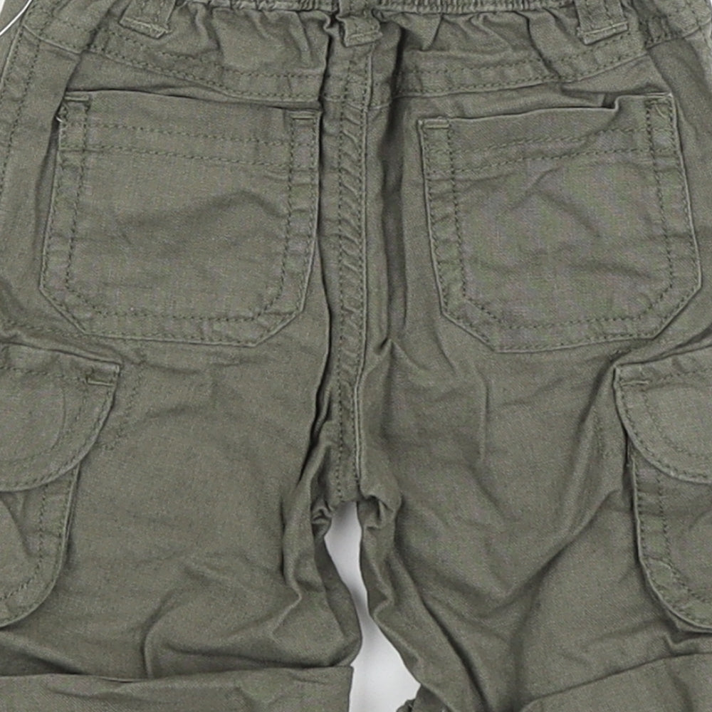 Matalan Baby Green Cargo Trousers Size 3-6 Months
