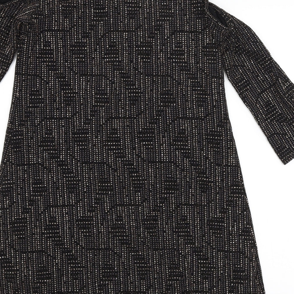 F&F Womens Black Tank Dress Size 10