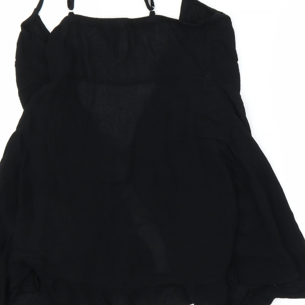 New Look Womens Black Camisole Blouse Size M