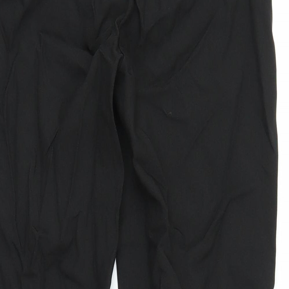 Preworn Boys Black Trousers Size M