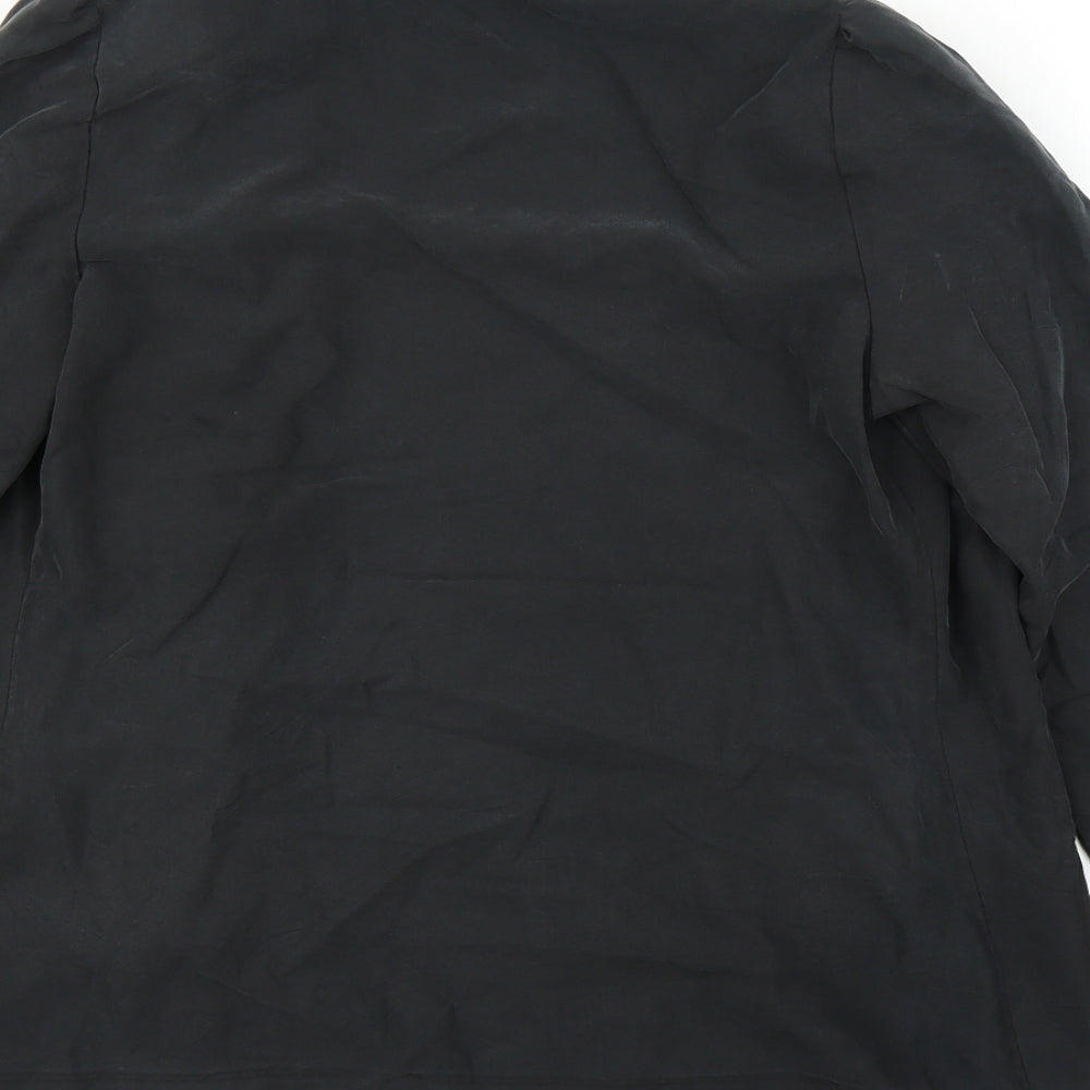 Coercion Womens Black Cardigan Jumper Size L