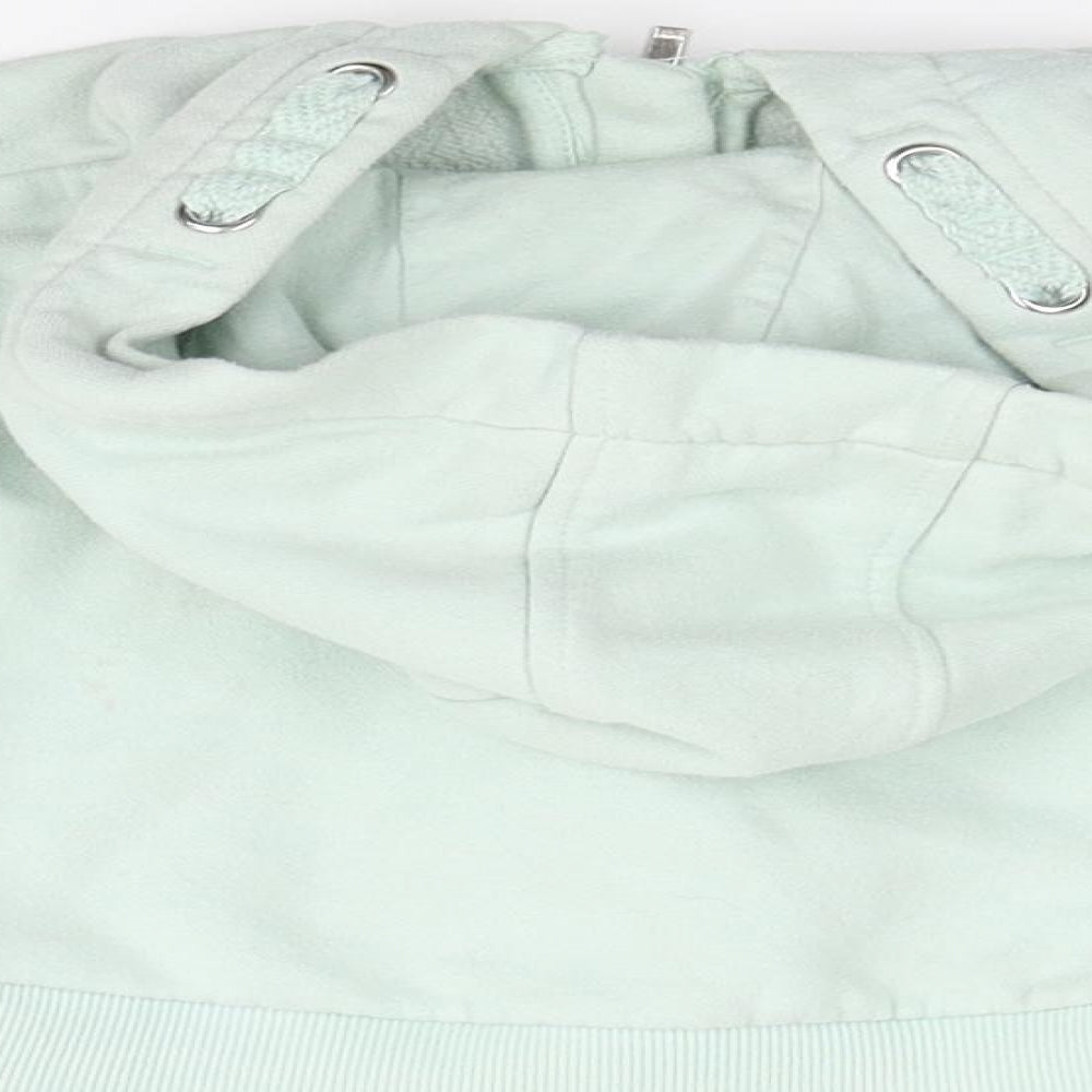 F&F Girls Green Full Zip Jumper Size 2-3 Years