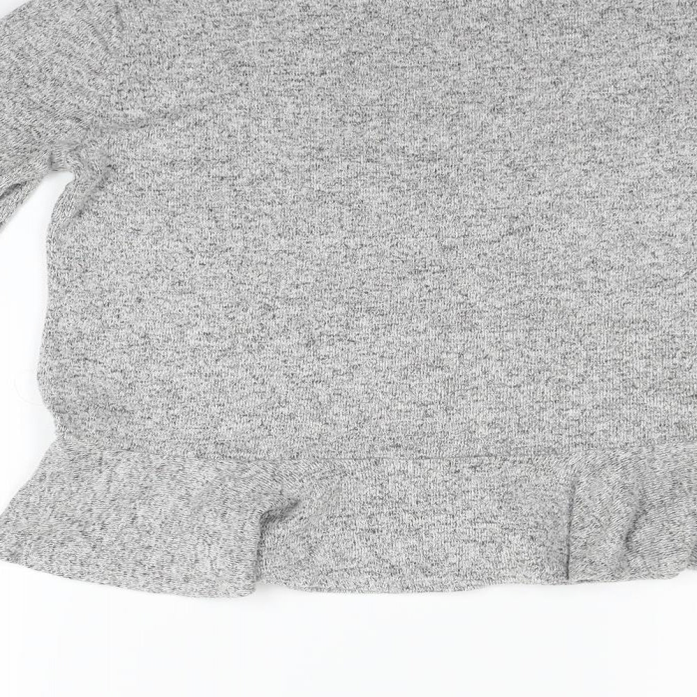 Berksha Womens Grey Pullover Jumper Size XS