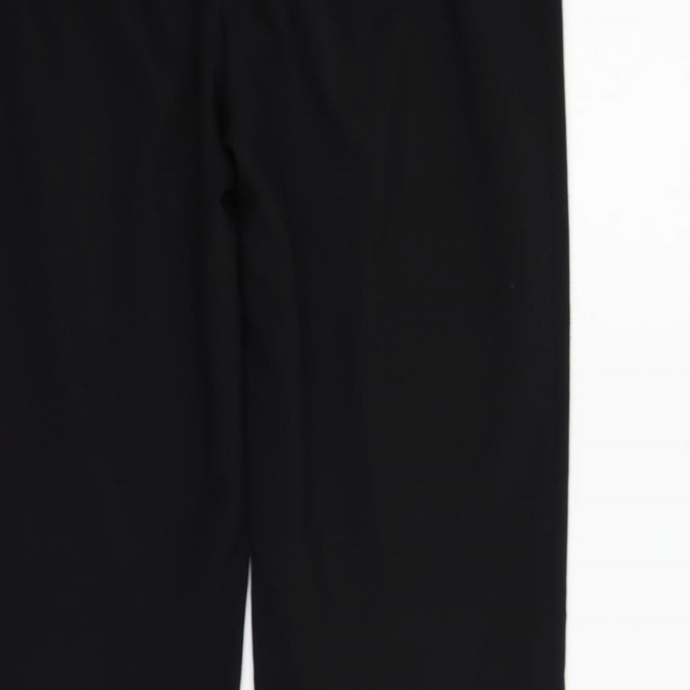 George Womens Black Trousers Size 12 L29 in