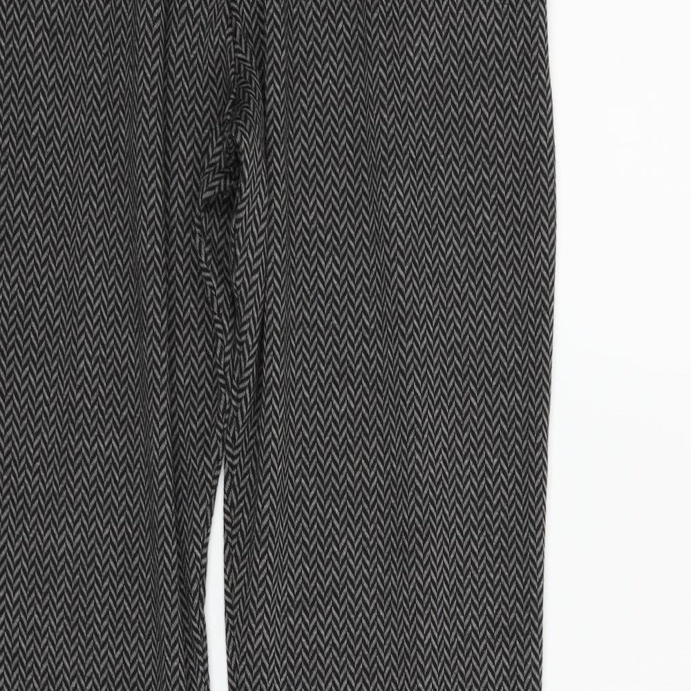 Atmosphere Womens Grey Trousers Size 10 L28 in