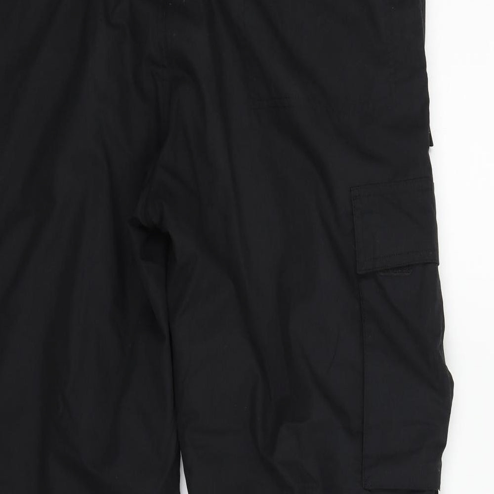 moutain warehouse Womens Black Trousers Size 6 L27 in