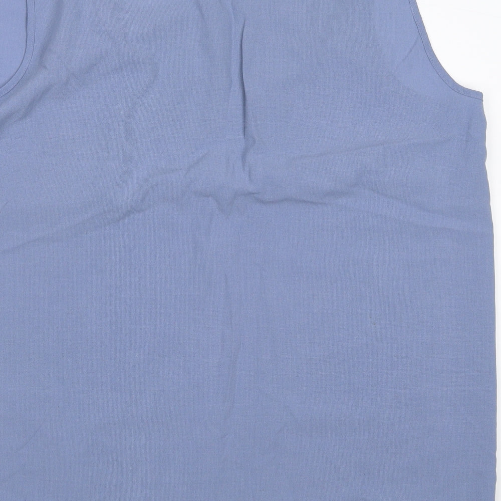 Match Set Womens Blue Basic Blouse Size 18