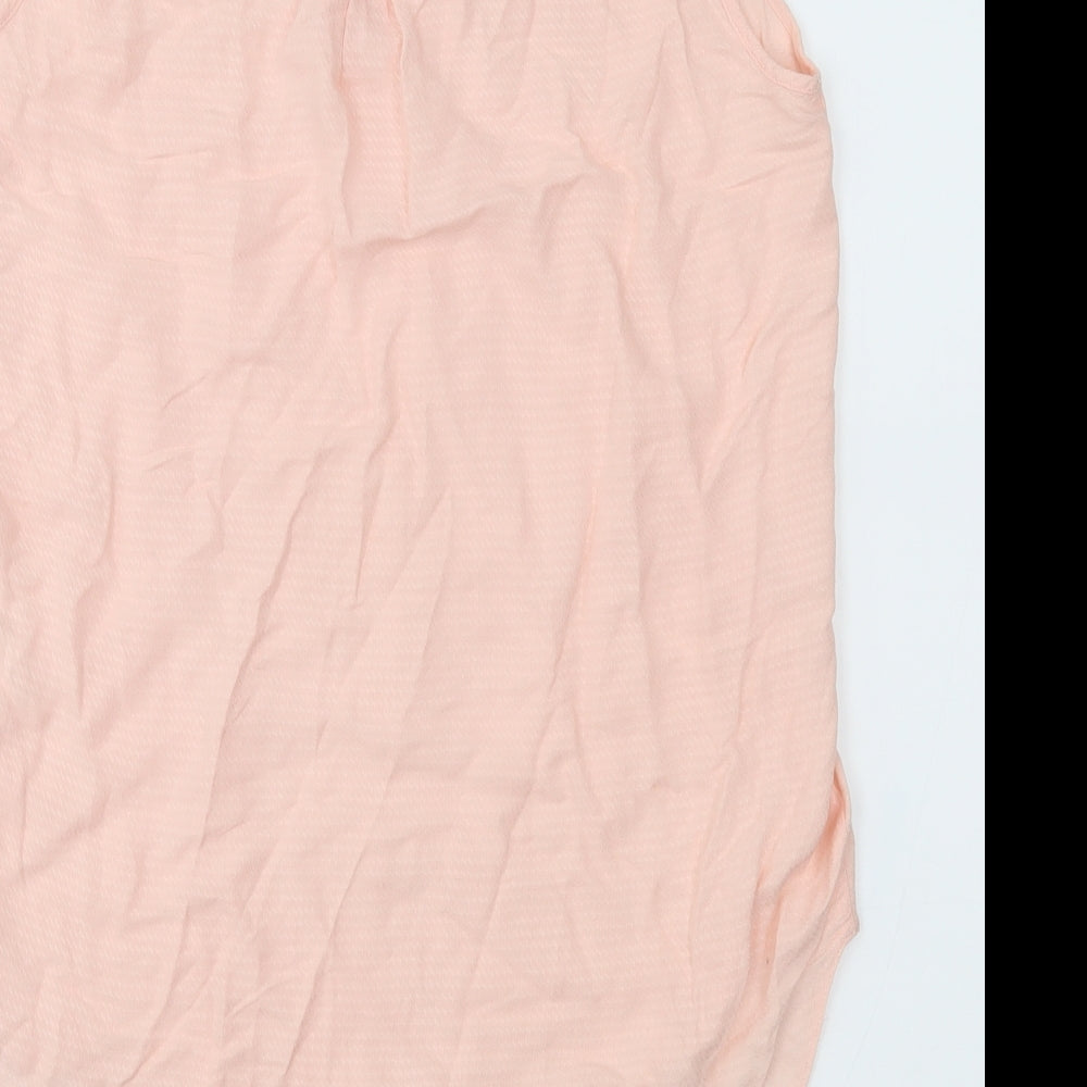 Atmosphere Womens Pink Basic Blouse Size 10