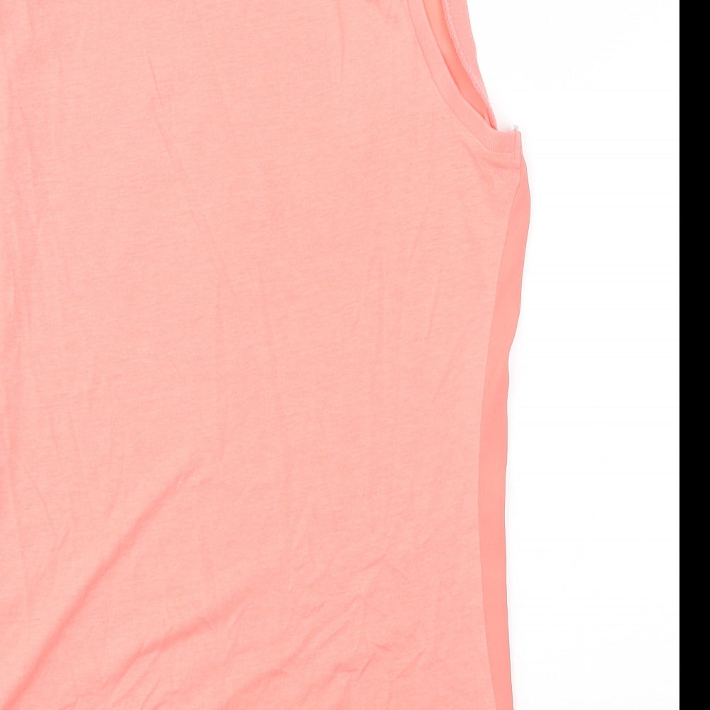 New Look Womens Orange Basic Blouse Size 6