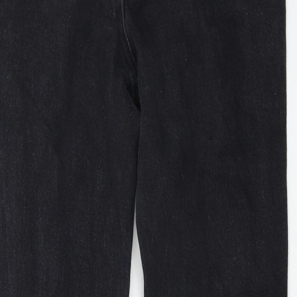 Boohoo Womens Black Skinny Jeans Size 12 L24 in