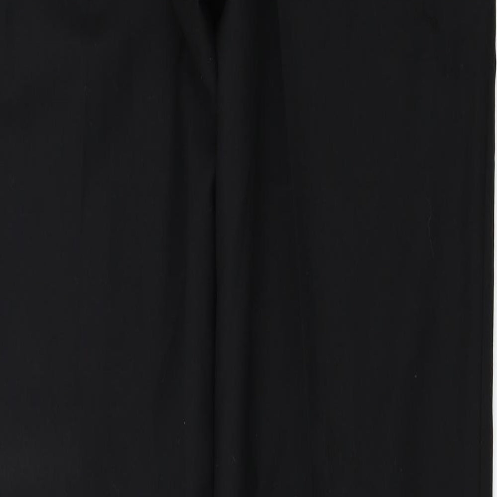 Preworn Mens Black Trousers Size 34 in L28 in