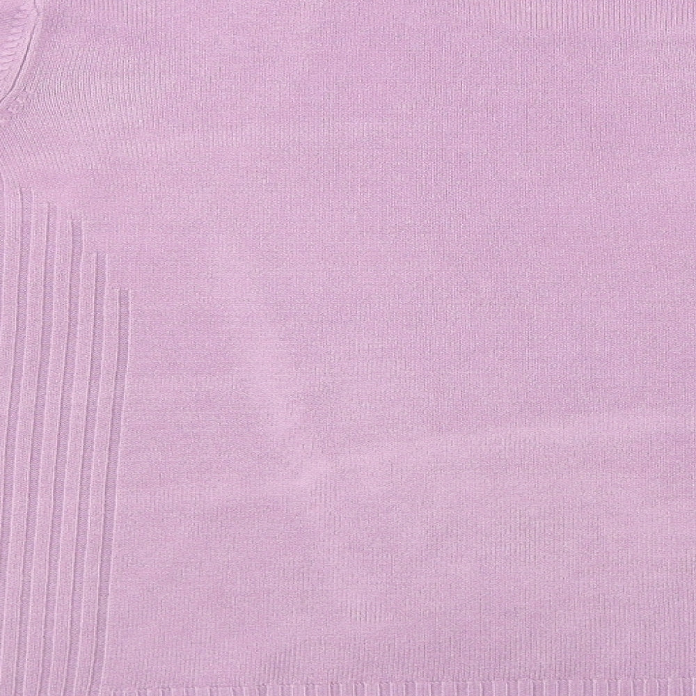 Klass Womens Purple Pullover Jumper Size XL