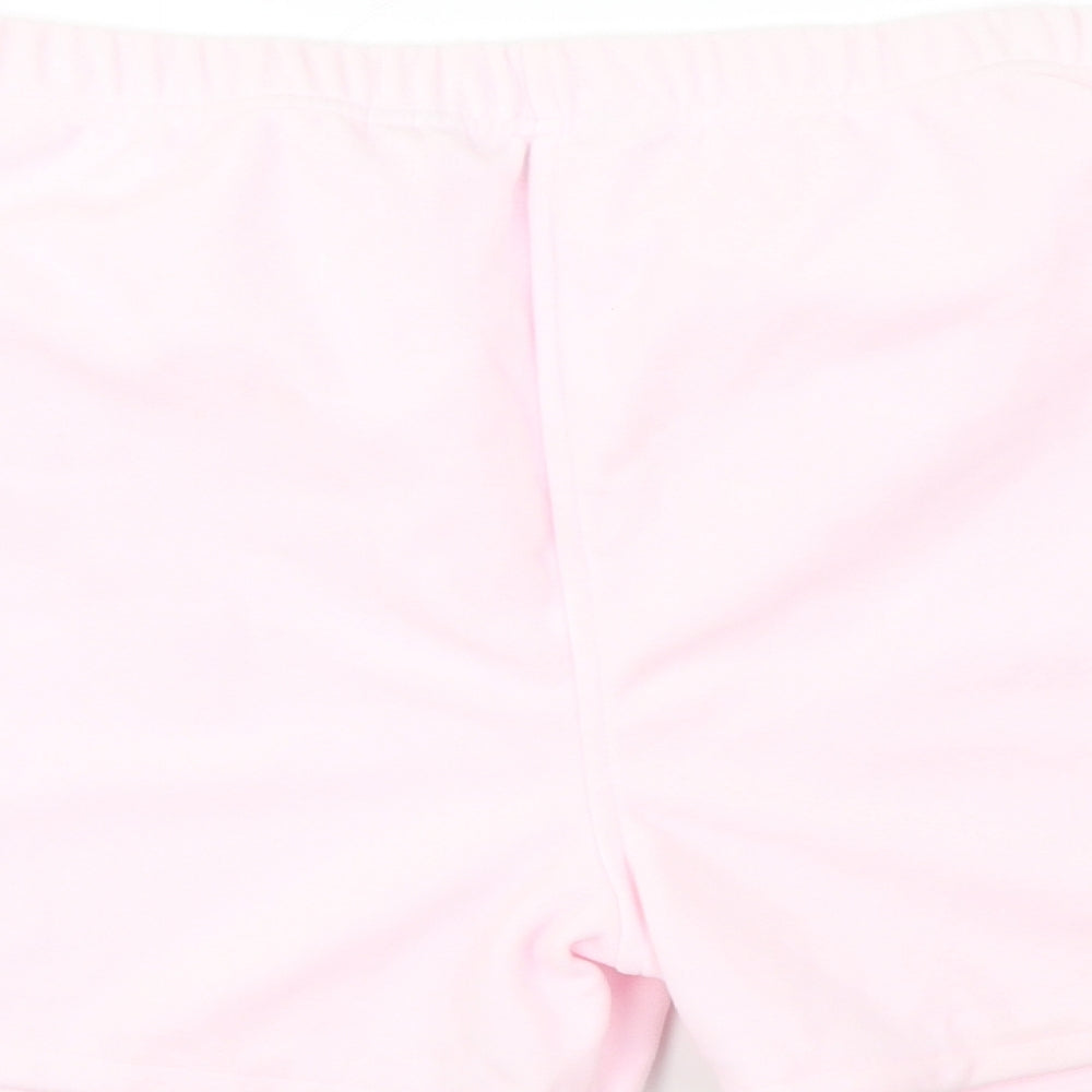 Jeff & Co Womens Pink Cut-Off Shorts Size 2XL