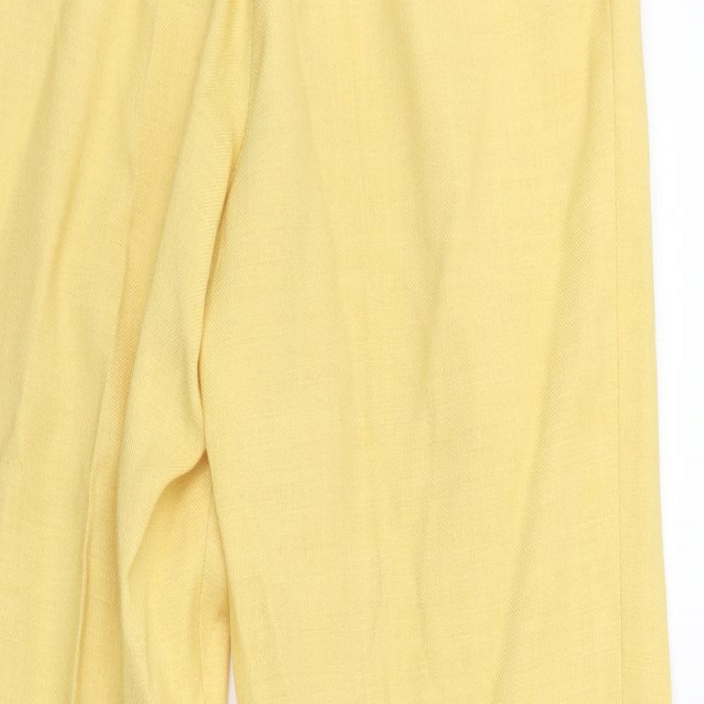 Miss smith Womens Yellow Trousers Size 26 in L26 in