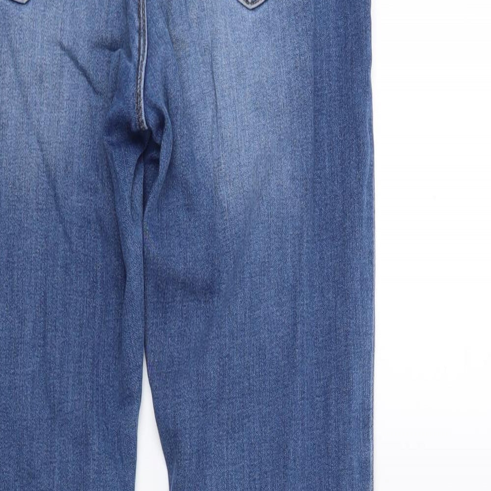 ASOS Womens Blue Denim Skinny Jeans Size 28 in L30 in