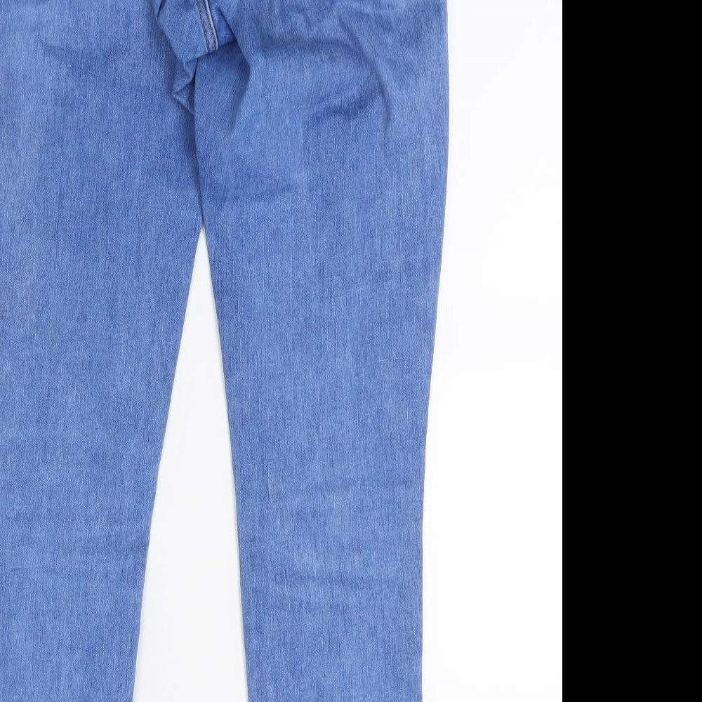 Gap Womens Blue Denim Skinny Jeans Size 28 L25 in