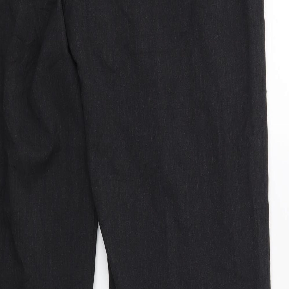 Uniform Partner Womens Grey Trousers Size 12 L30 in
