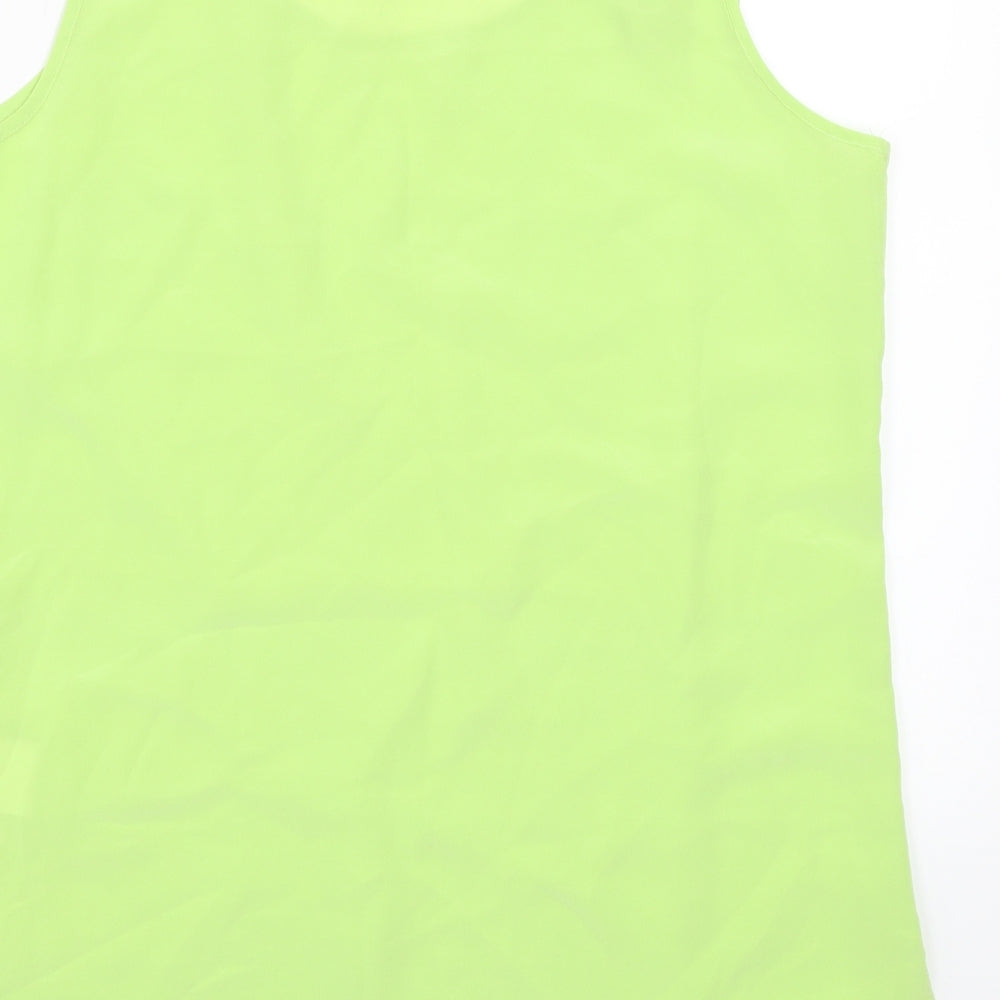 Your 6th sense Womens Green Basic T-Shirt Size 10