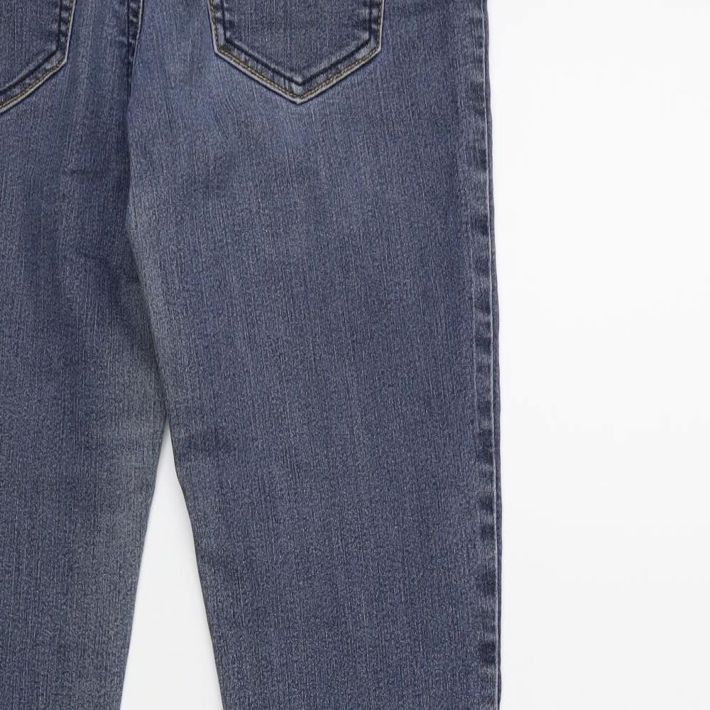 Preworn Womens Blue Denim Skinny Jeans Size 30 in L27 in