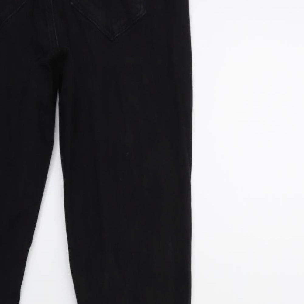 Denim & Co. Womens Black Denim Skinny Jeans Size 10 L29 in