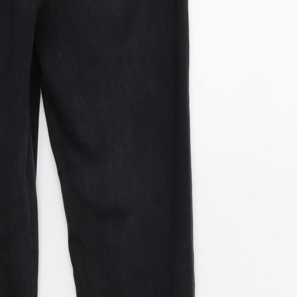 Denim & Co. Womens Black Denim Skinny Jeans Size 8 L30 in